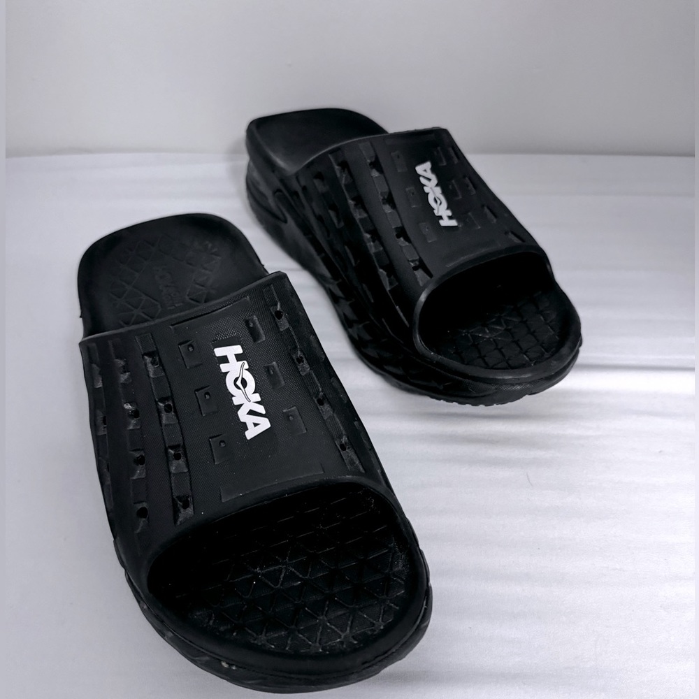 Hoka One One Recovery Slide - Mens - black - size 11 - NEW NEVER WORN